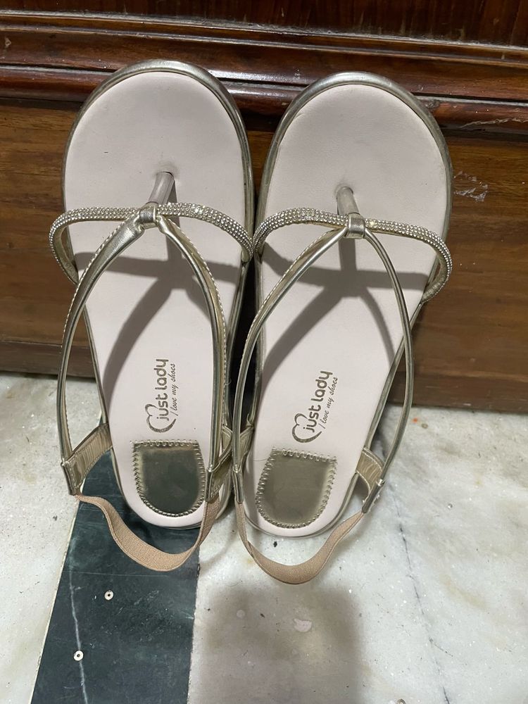 Elegant Gold Flats