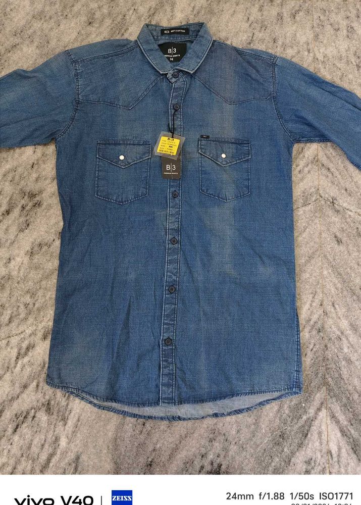 Men's Denim Shirt