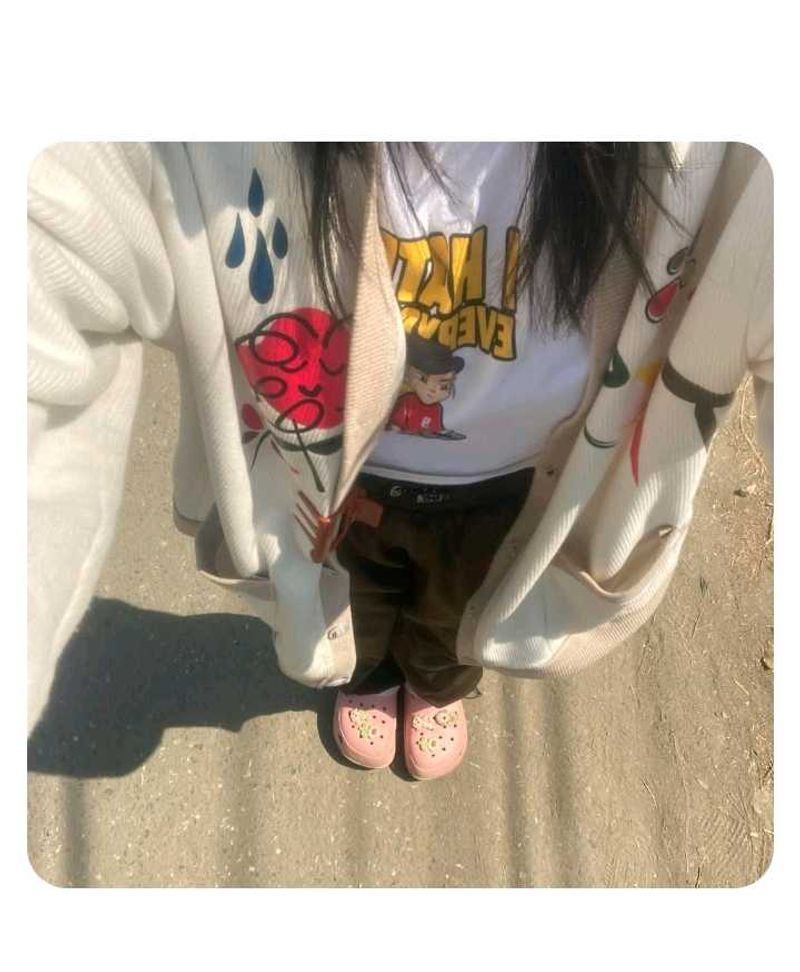 white cute Tee