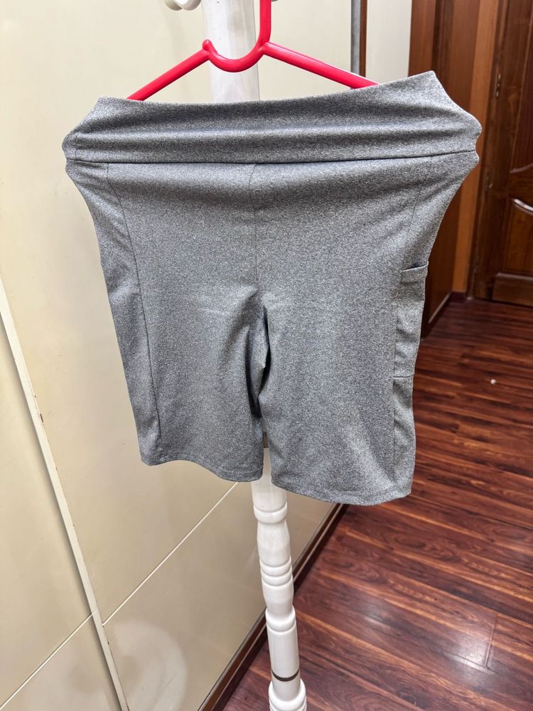 Comfortable Grey Athletic Shorts
