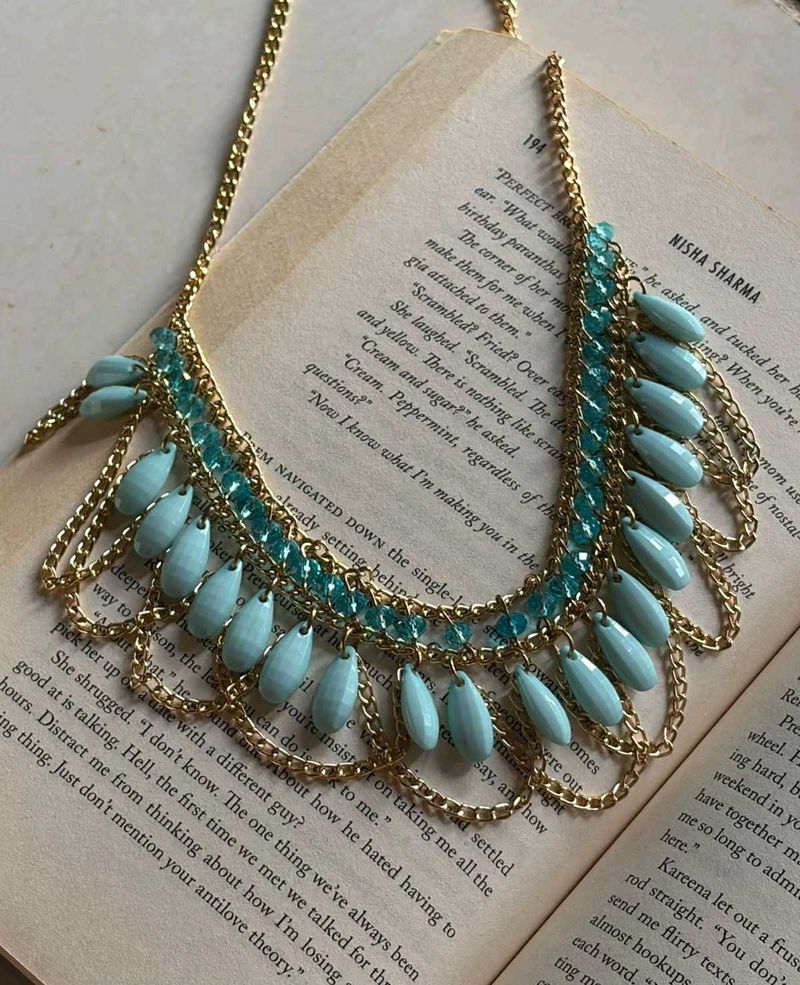 Beaded Statement Necklace