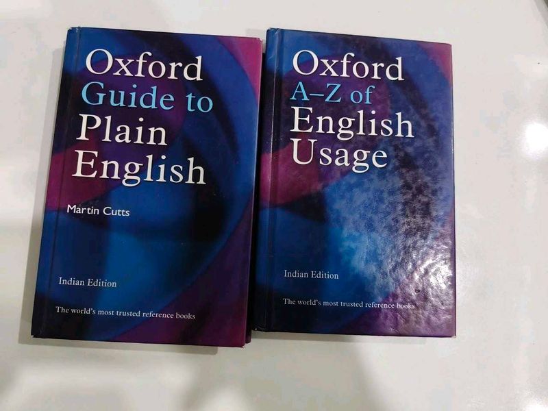 Oxford Dictionary set of 2 books.