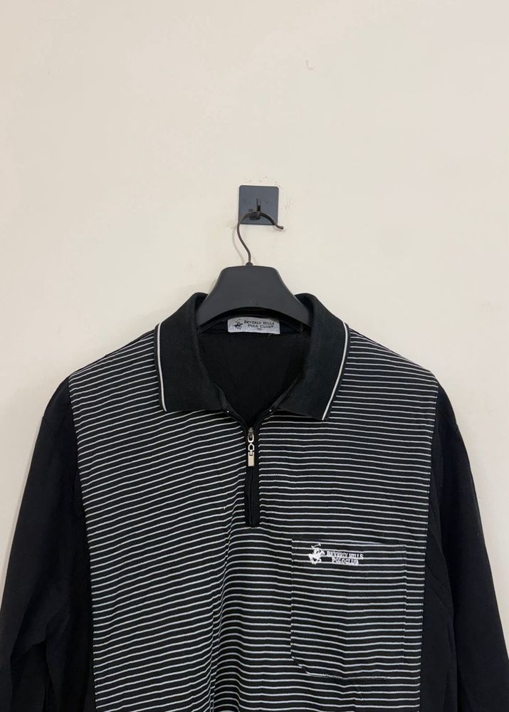 Beverly Hills Polo Club Striped  Shi