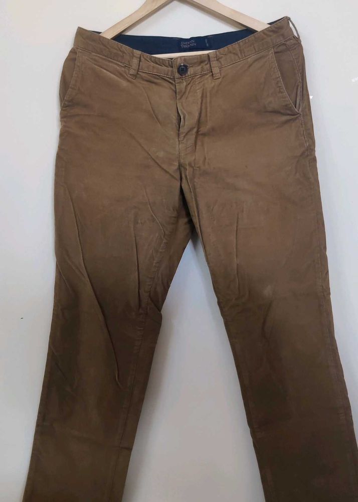 Corduroy pants Straight fit