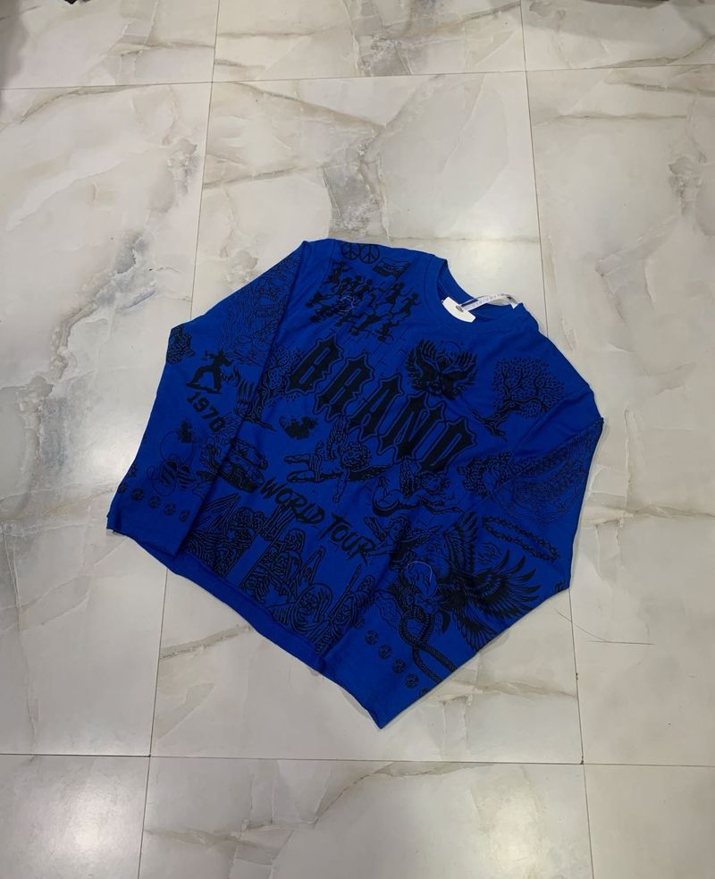 boxy fit waffle Tshirts