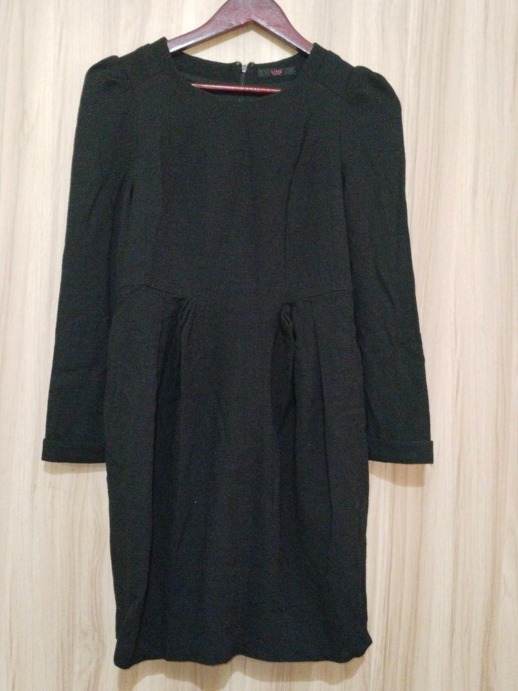 Black Puff Dress (Women's)