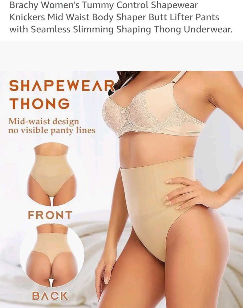 Women's Tummy Control Shapewear Thong