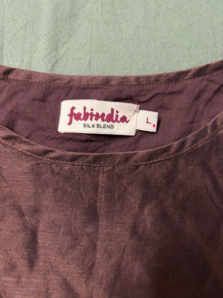 fabindia stylish short kurti