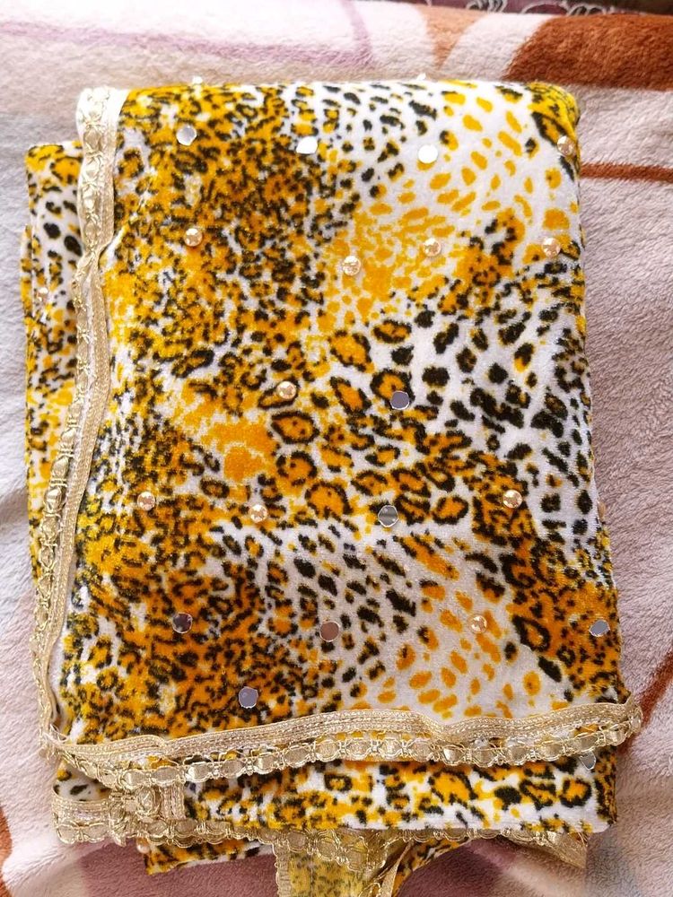 Exotic Leopard Print Shawl