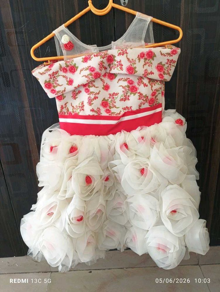 Adorable Floral Party Dress