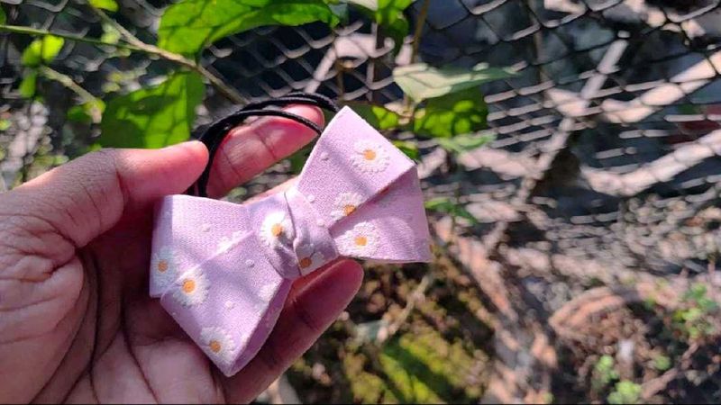Combo Daisy Bow Rubber Bands🌻🌼🌻