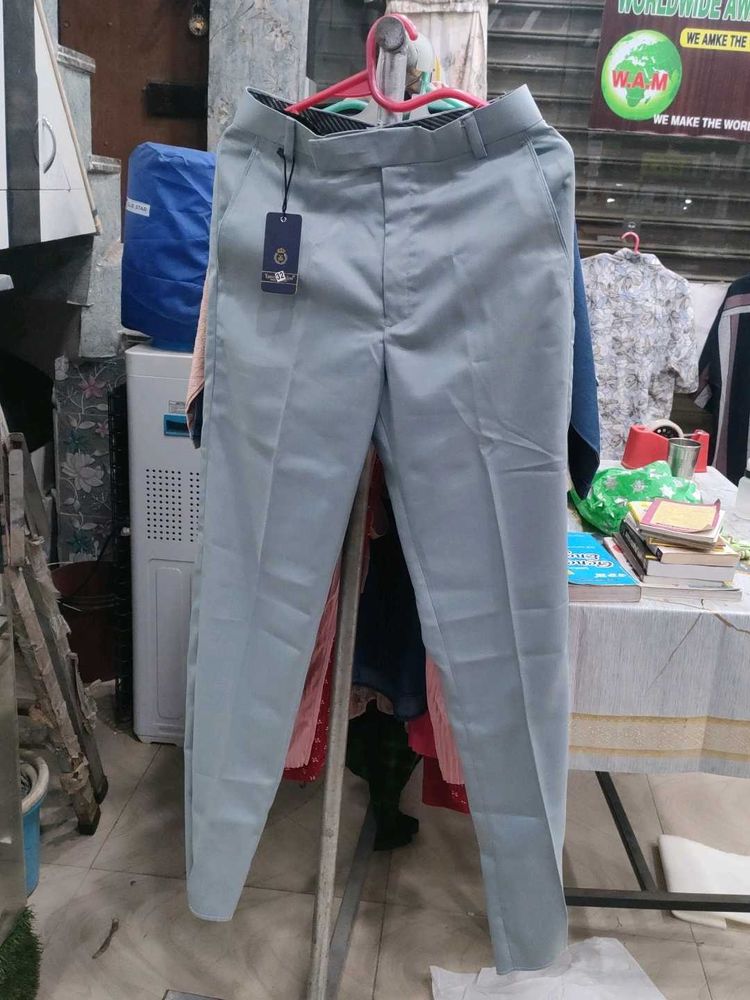 Men's Formal Grey Trousers