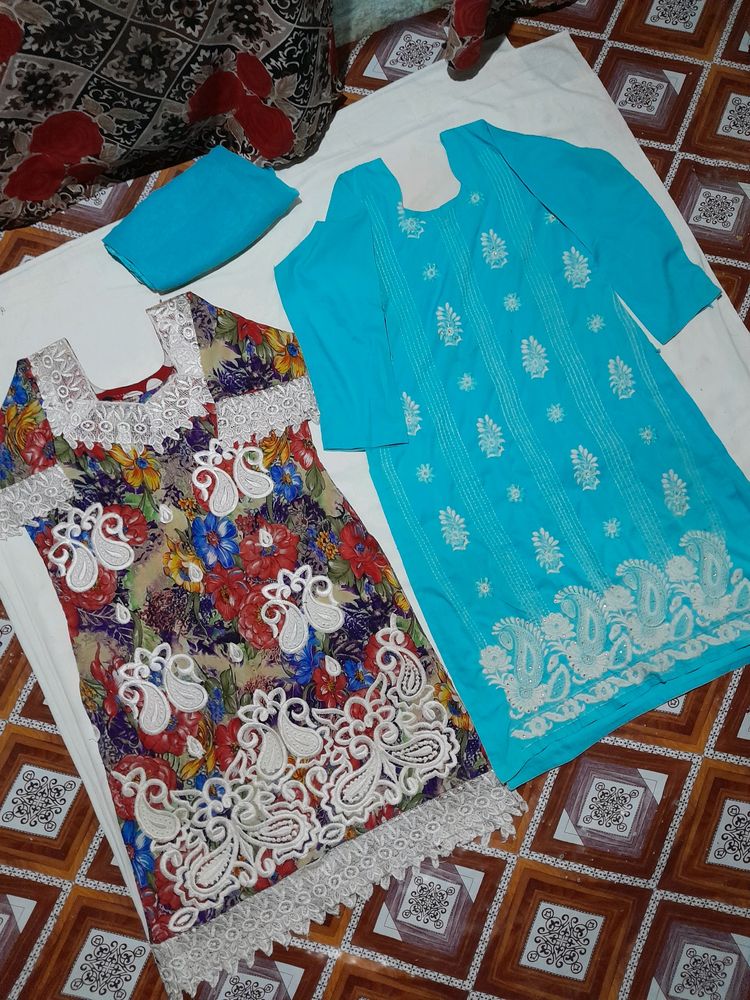 2 Piece Kurta And 1 Dupatta