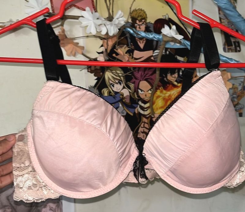 Pink Lace Trim