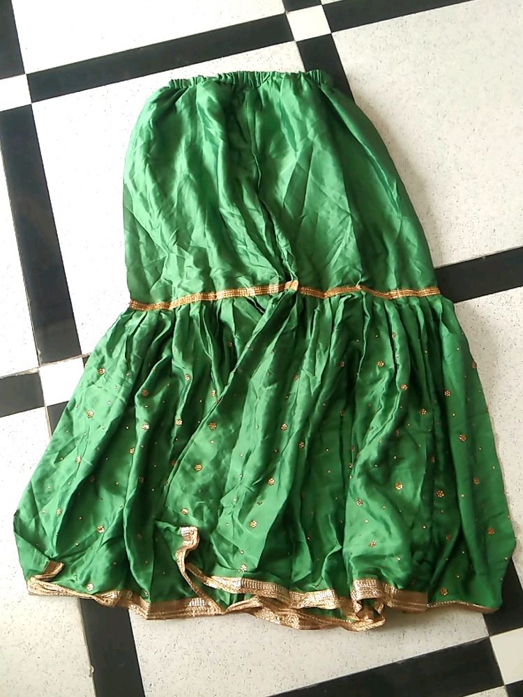 Sharara Work With Lace
