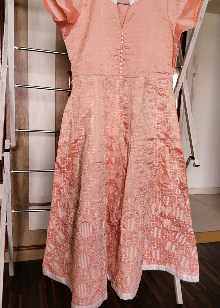 Women One Piece Gown With Dupatta