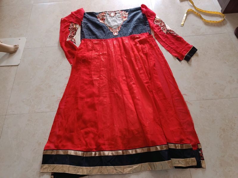 Semi Stitched Gown