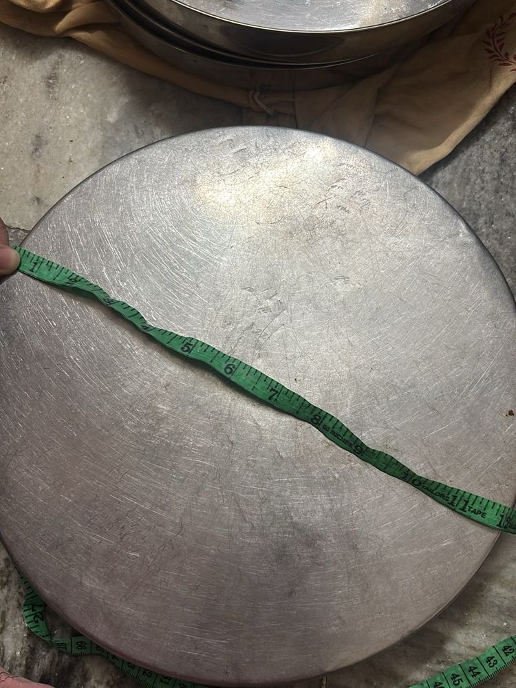 steel thali