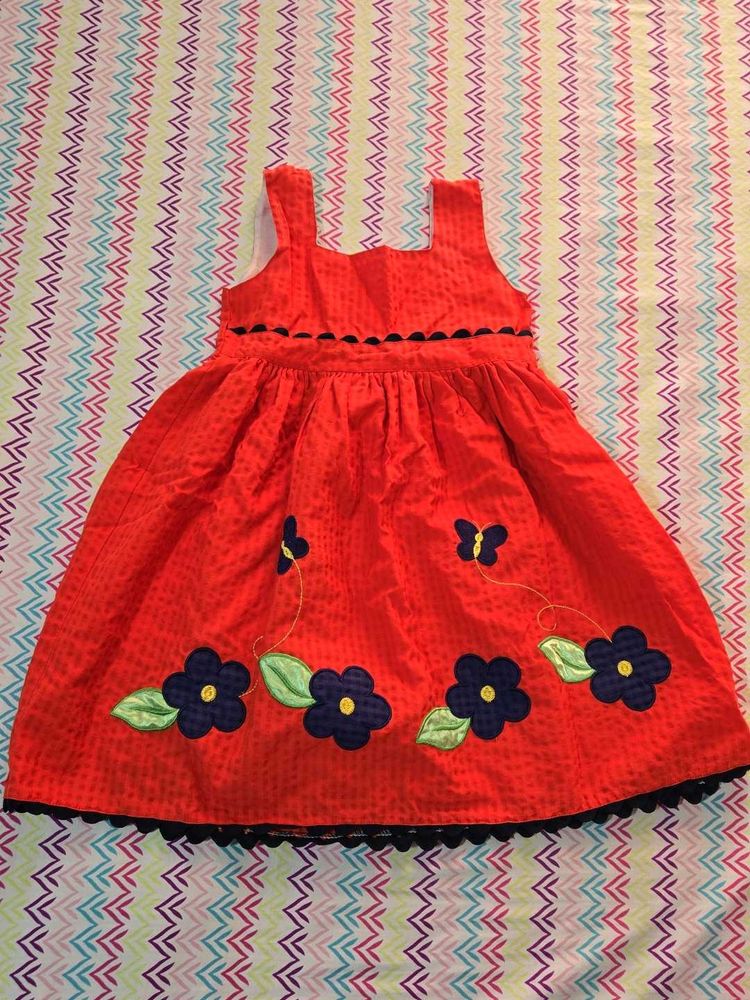 Cute Red Floral Dress❤️❤️