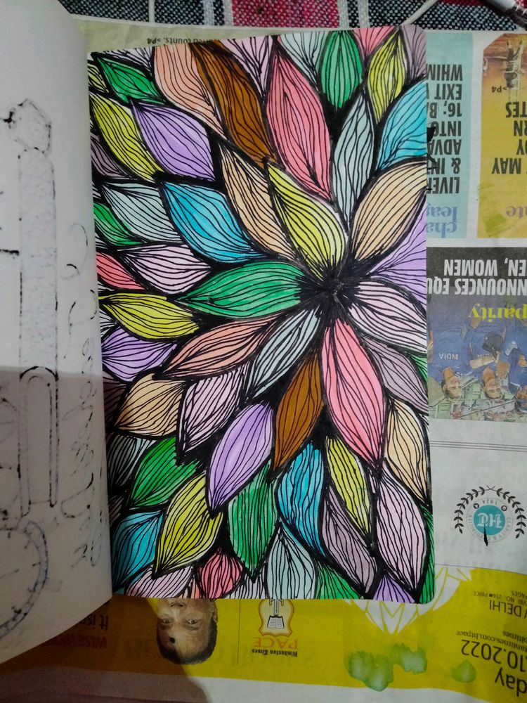 floral art 🌼
