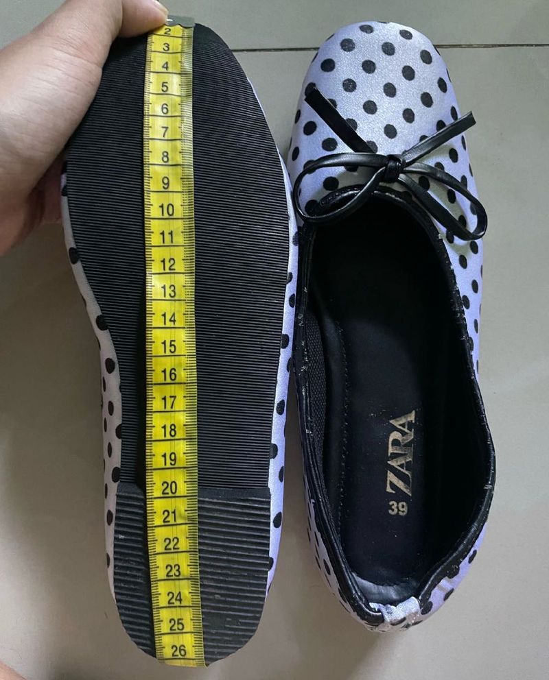 Cute Polka Dot Ballerina Flats