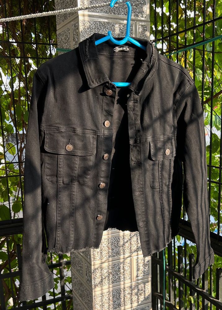 Black Denim Jacket