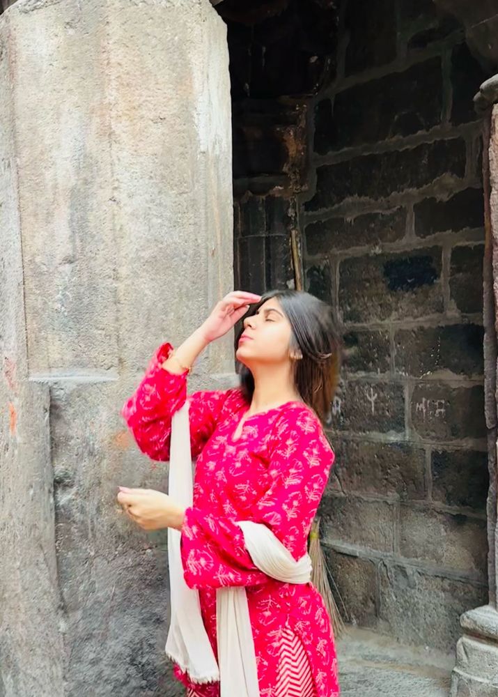 Beautiful Pink Printed farshi Kurta Set w dupatta