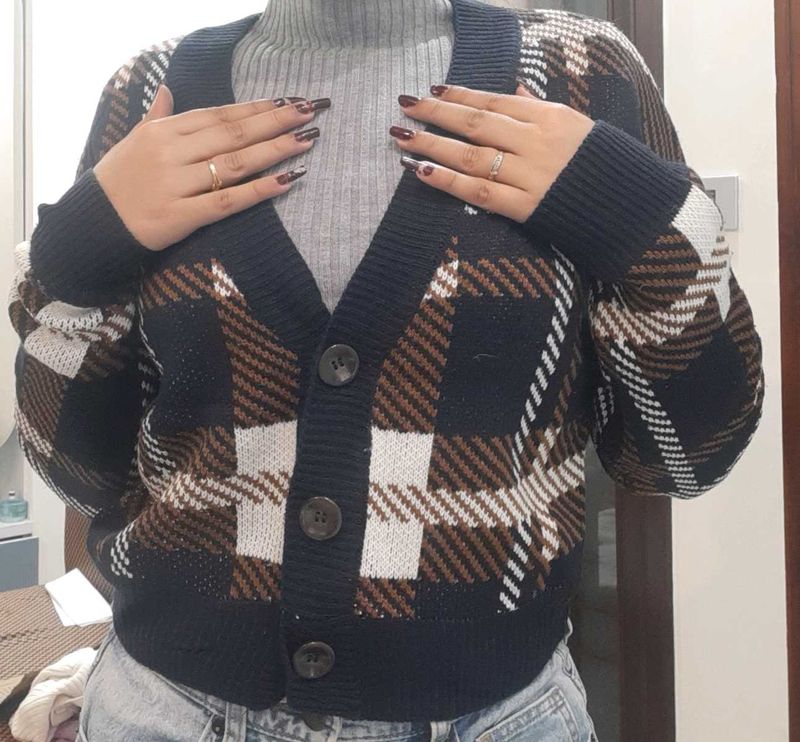 Woollen cardigan