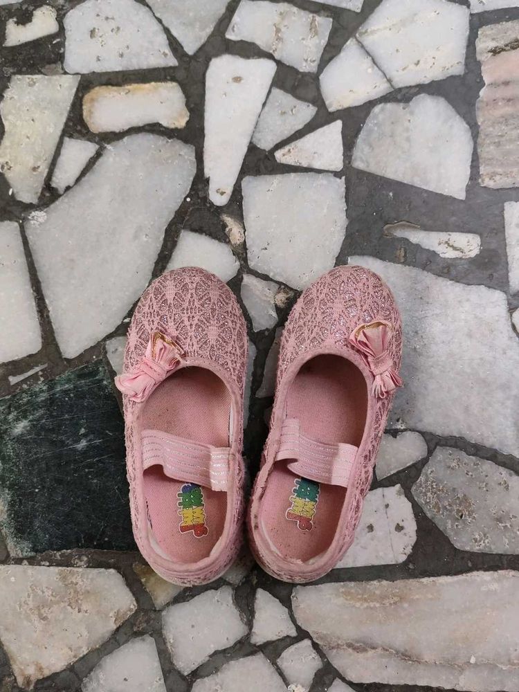 Charming Pink Mary Janes