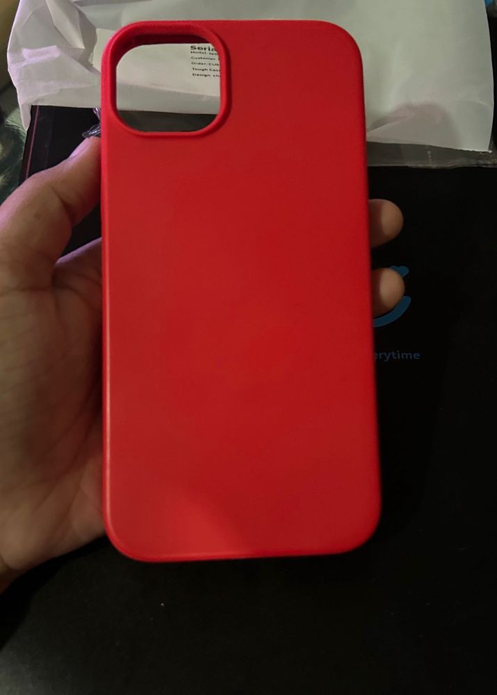 Candy Red Phone Case (IPhone 14 plus)