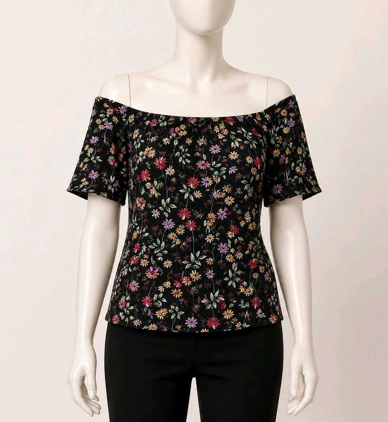 Floral Off-Shoulder Top