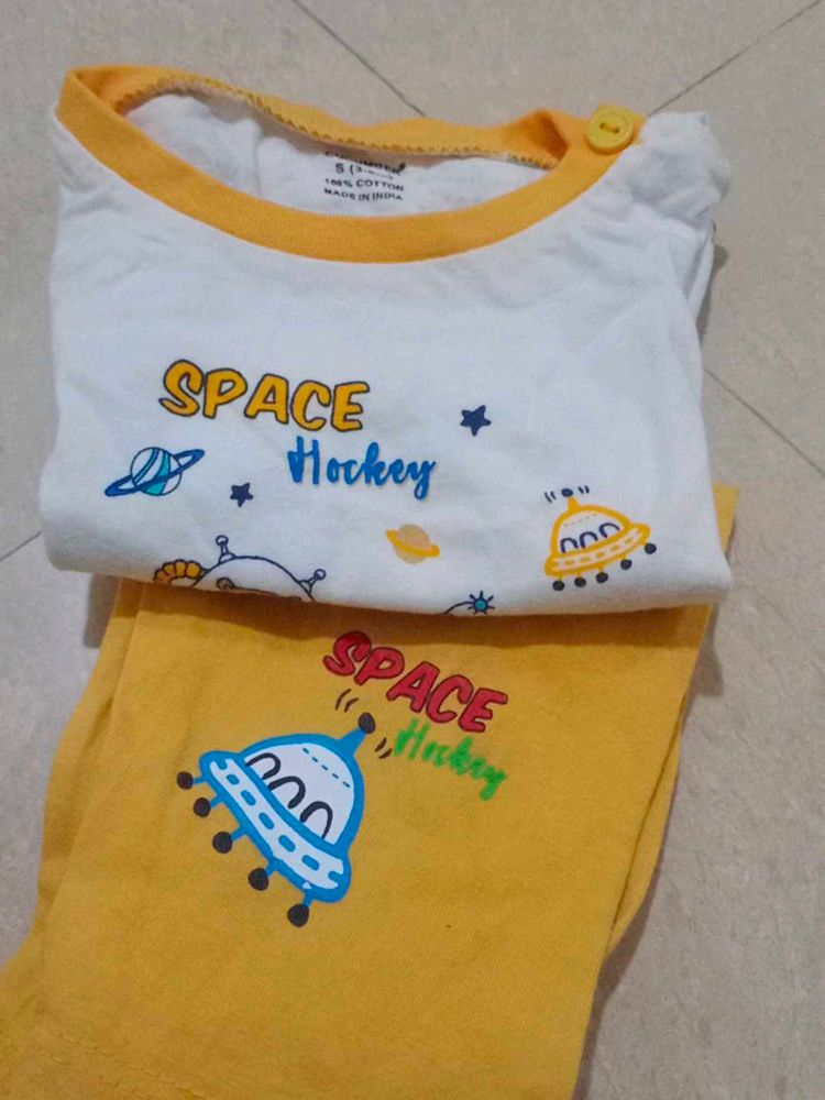 Cucumber Baby Tee with pant
