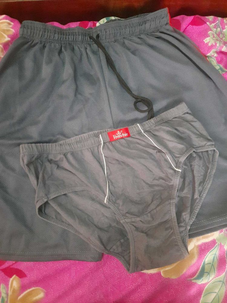 Men's Shorts and Briefs Set