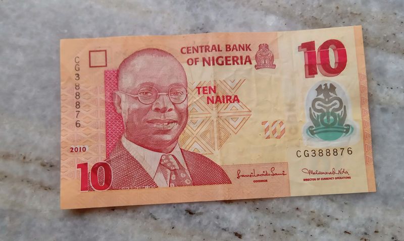 10 NAIRA, Nigeria Currency