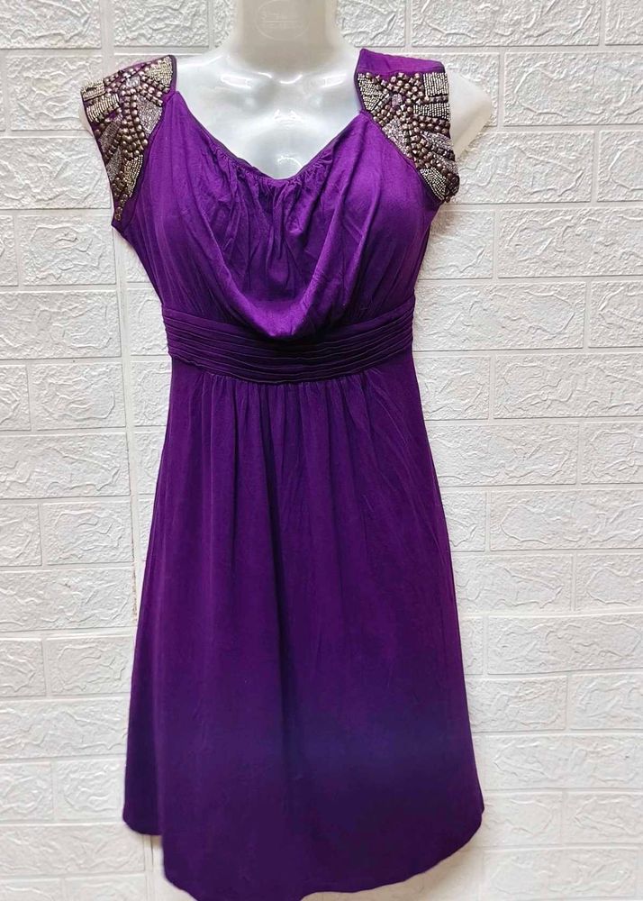 Dresses For Rs. 250 Only Purple 💜 Party Dress