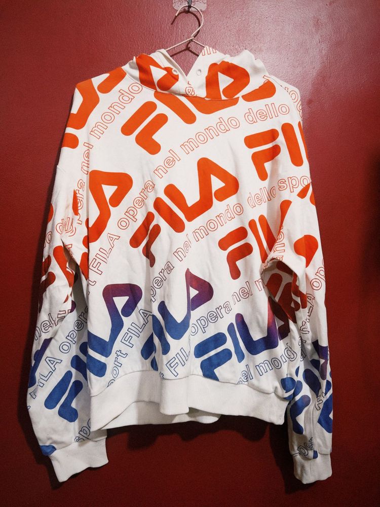 Fila All Over Print Hoodie