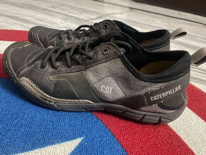 Rare Caterpillar CAT Charcoal Radius Shoes