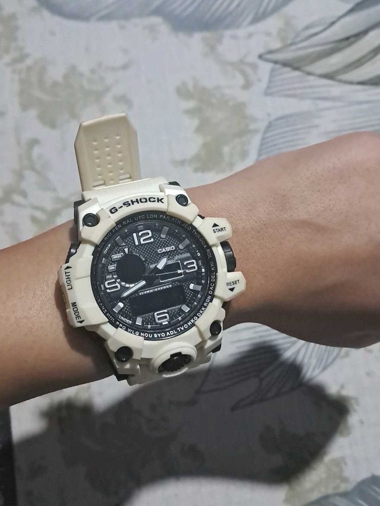 G-Shock White Casual Watch