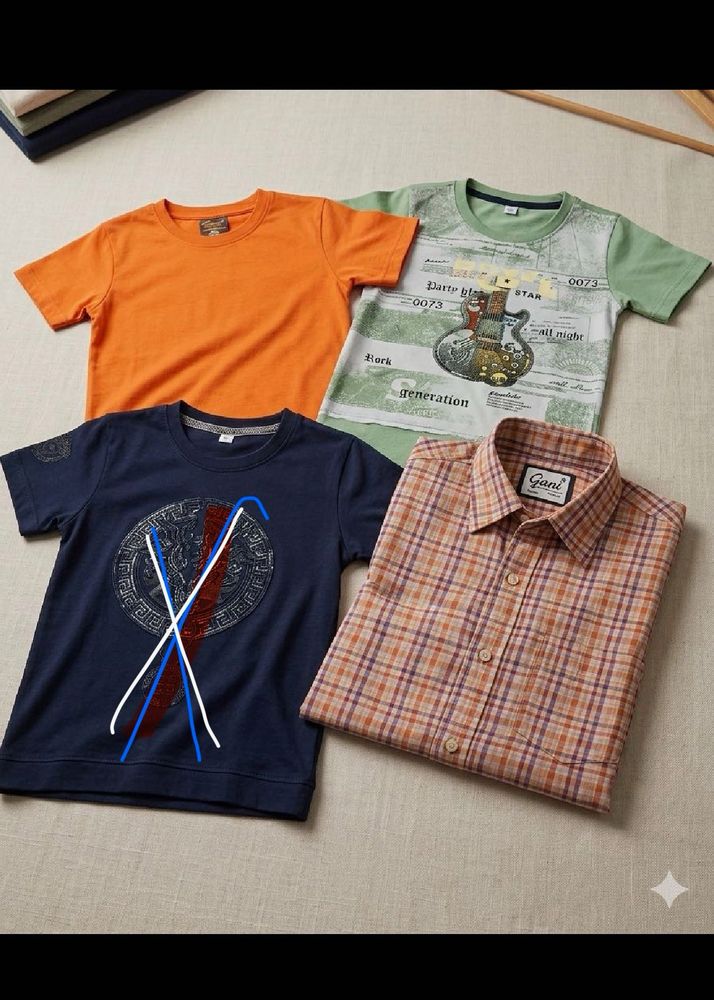 Bundle of kids T-Shirts and Shirt