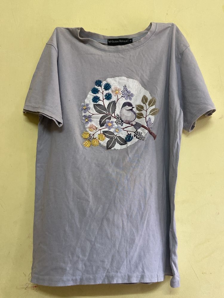 A Greyish Shade T Shirt