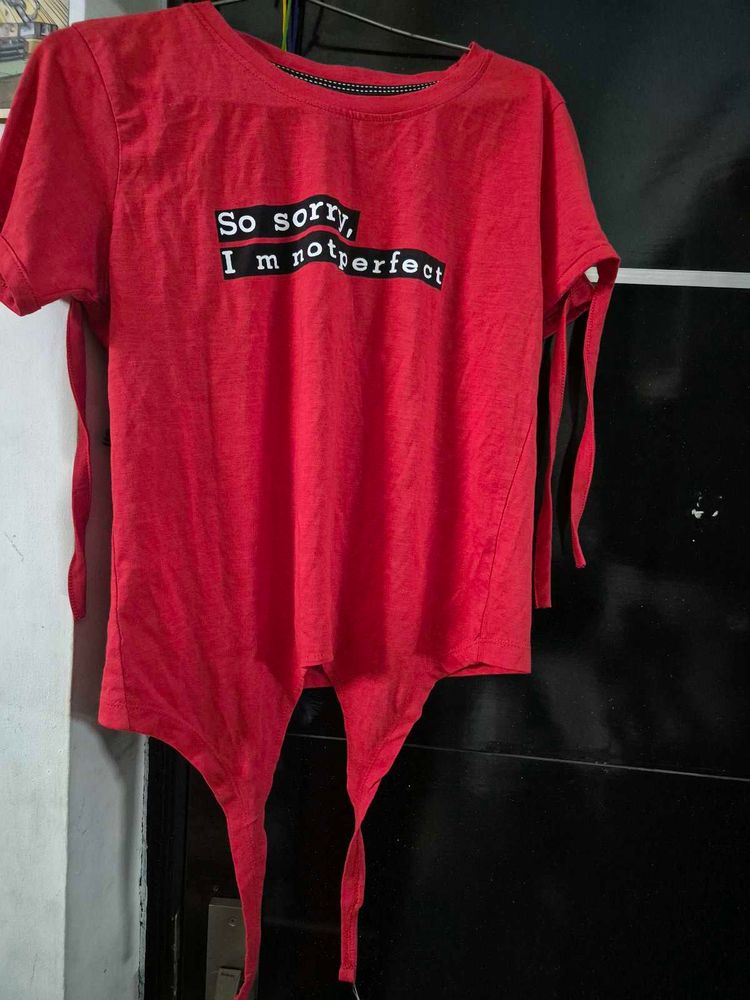 stylish Red top