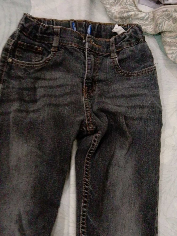 Men's Dark Wash Denim Jeans