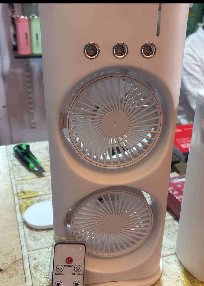 Dual Fan Tower Air Conditioner wdt Remote New Tag