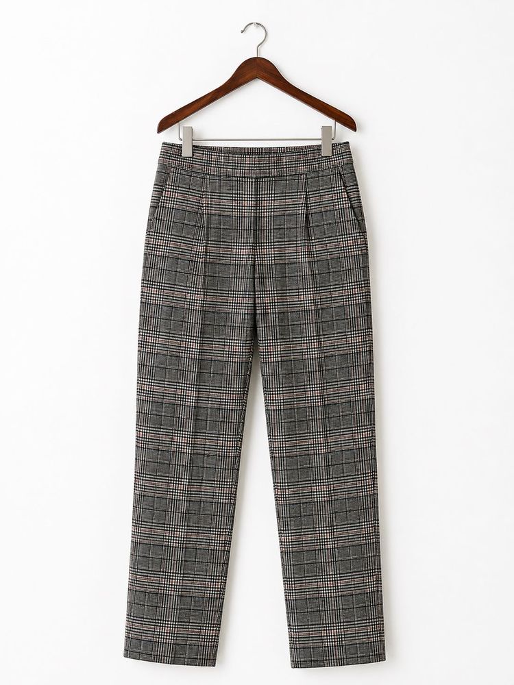 Stylish Plaid Trousers formal