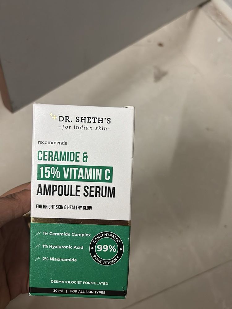 Dr. Sheth's Ceramide &amp; 15% Vitamin C Serum