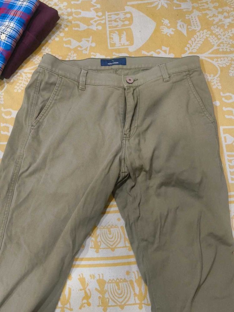 Men's Khaki Chino Pants Highlander