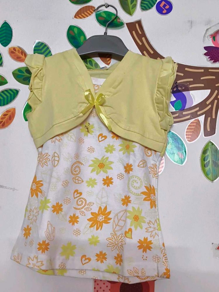 Cute Floral Dress with Bolero(new never used)