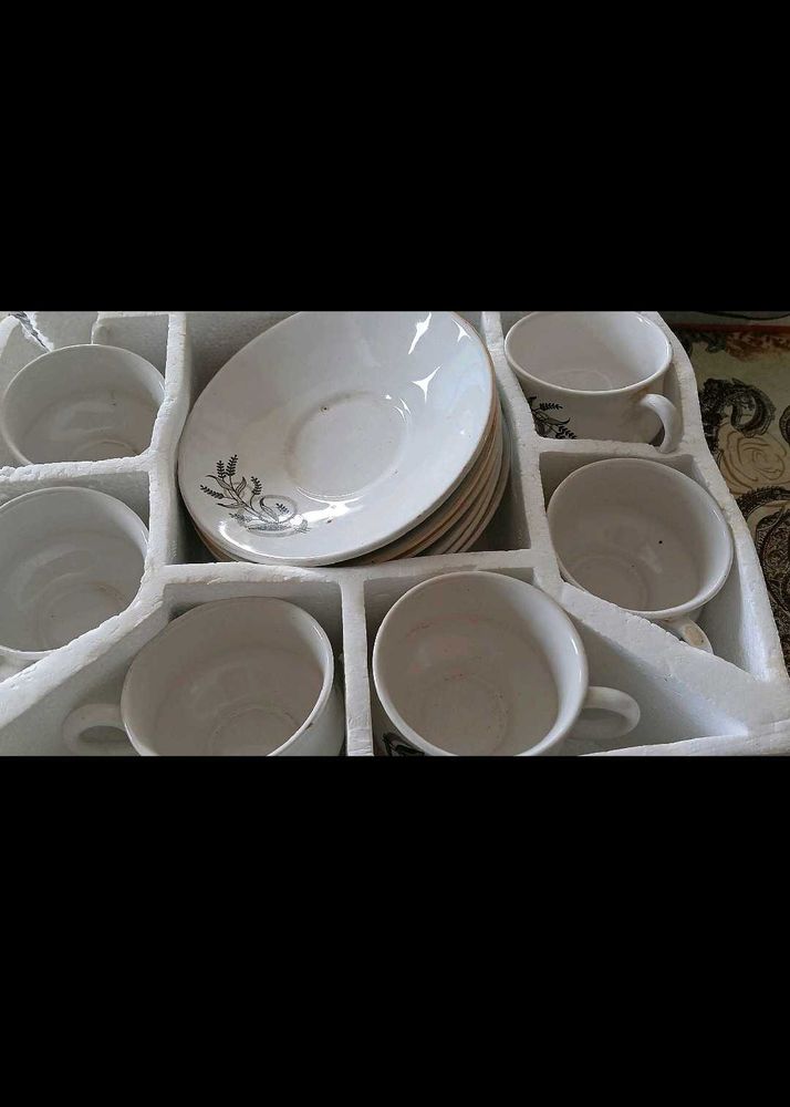 Vintage cup saucer sets.