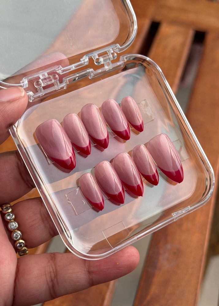 French Tip Press-On Nails
