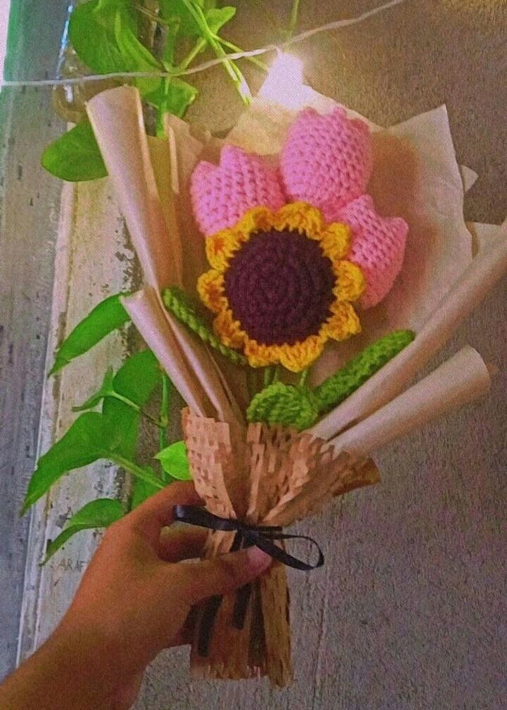 Crochet Tulips Vt 🌻 Sunflower